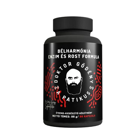 Bélharmónia Enzim és Rost Formula 90x
