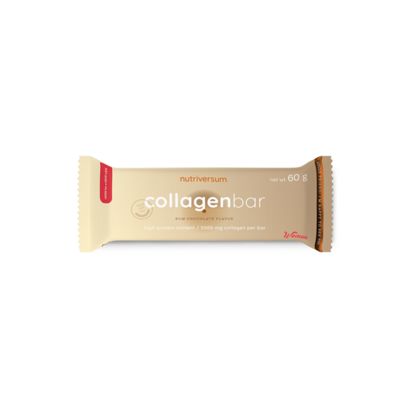 Nutriversum - Collagen Bar 60 g rumos csokoládé