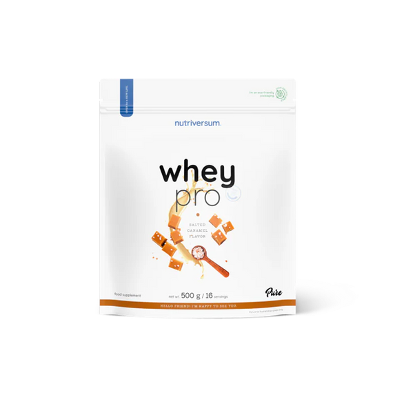 Nutriversum - Whey Pro 500 g - sós karamell