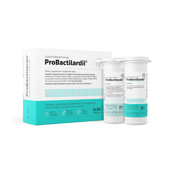 ProBactilardii® - 2x20 multibiotikum kapszula ProBactilardii® - 2x20 multibiotikum kapszula
