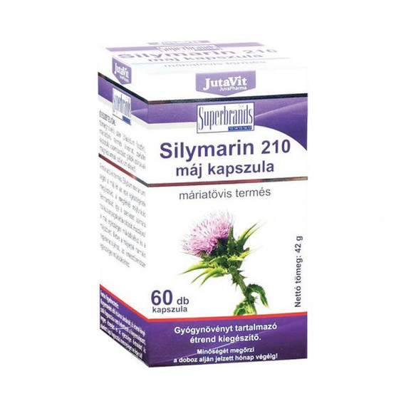 JutaVit - Silymarin 210 mg 60x kapszula