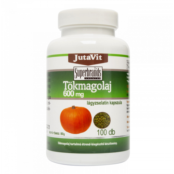 JutaVit - Tökmagolaj 600mg 100x kapszula