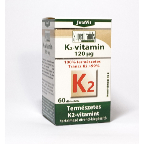 JutaVit - K2-vitamin 120 μg 60x filmtabletta