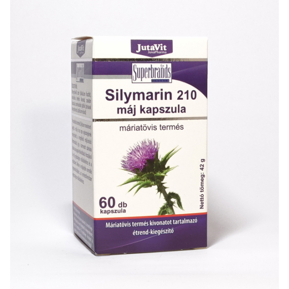 JutaVit - Silymarin 210 mg 60x kapszula 