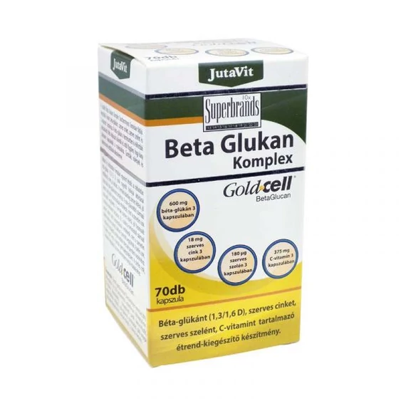 JutaVit - Beta Glukan Komplex 70x kapszula