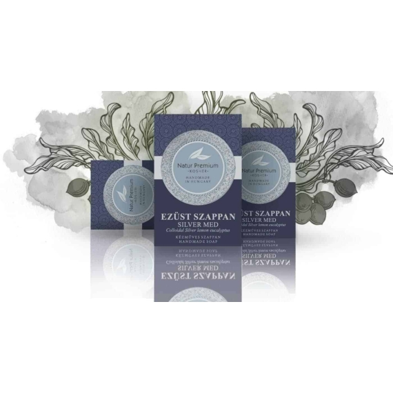 Natur Premium - Ezüst szappan citromos eukaliptusz illattal